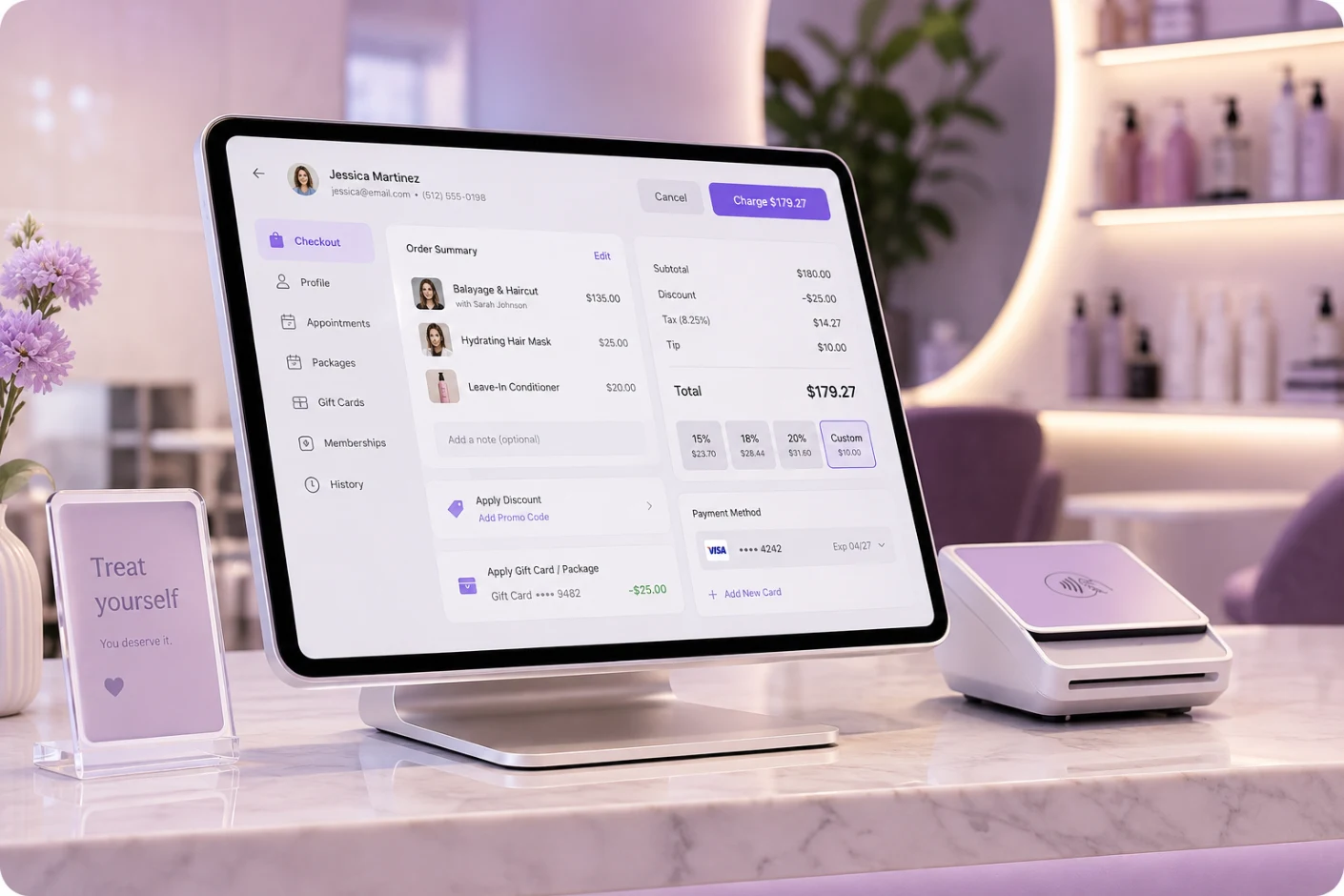Payments & Point of Sale: One Checkout for Your Whole Salon
