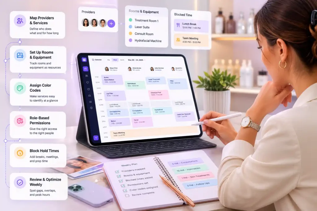 Why Scheduling Is the Backbone of a Spa