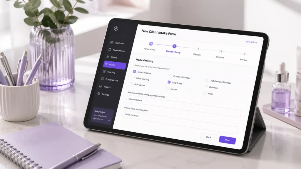 Setting Up Digital Forms and Charting A Simple Walkthrough