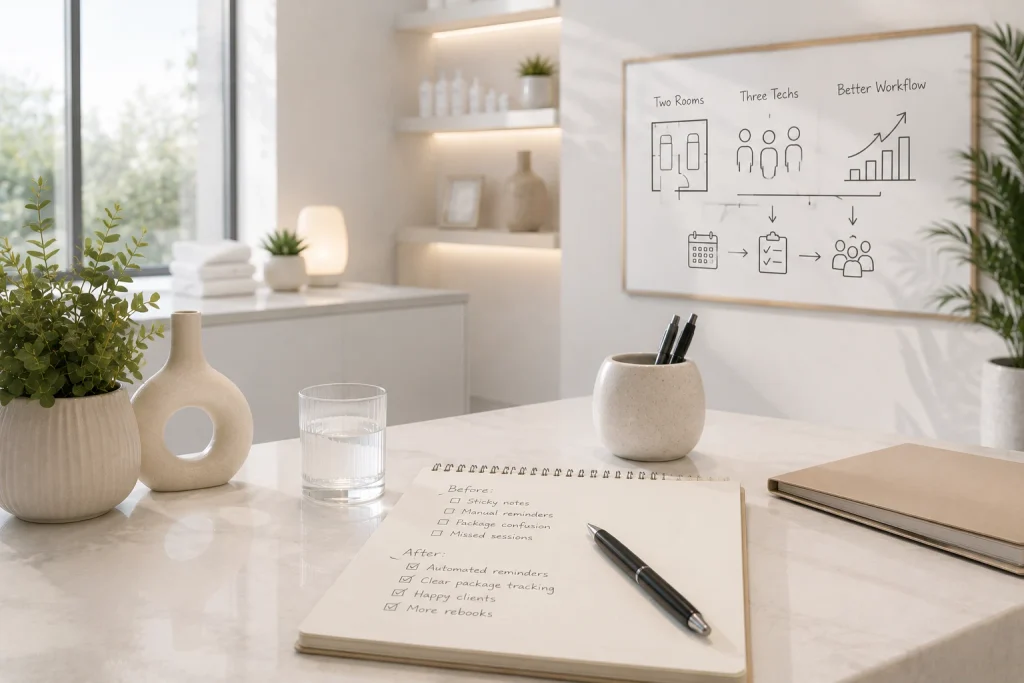 A Simple Example : top hair removal studio management software