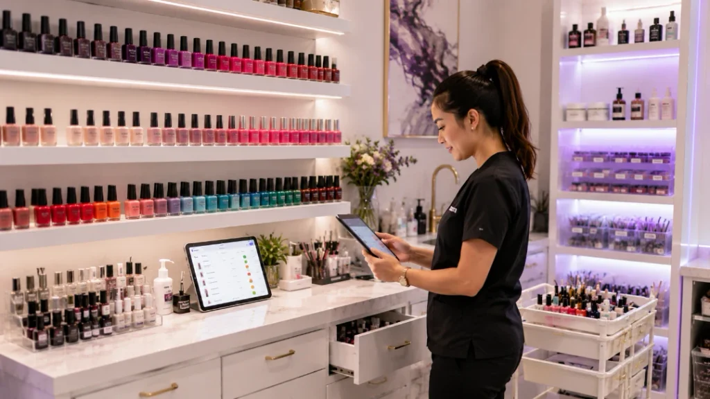 Keeping Gel, Tips, and Polish From Running Out Mid-Service